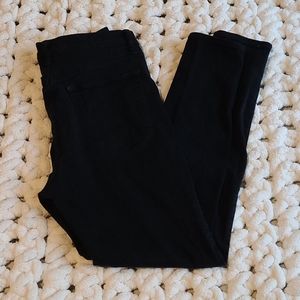 Black high rise skinny jeans 31 long